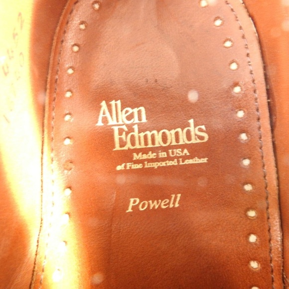 Allen Edmonds Powell Size 11 D Brown Oxfords R4C26 main image 6
